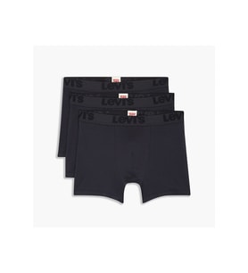 3'lü Erkek Siyah Boxer