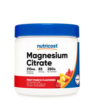 Magnesium Citrate 210 mg - 83 Servis - Fruit Punch Flavored