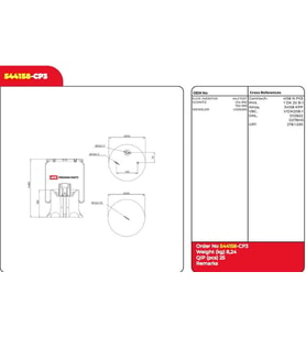 SUSPANSIYON KORUGU KOMPLE PLASTIK TASLI SCHMITZ -  750999