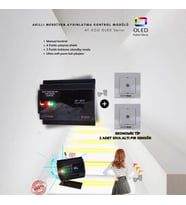 Ankara Teknik Akıllı Merdiven At-Eco OLED Serisi Akıllı Modül + 2 Adet PIR Sensör (Ekonomik Sensör)