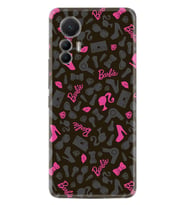 Xiaomi 12 Lite Kılıf Resimli Desenli Baskılı Silikon Barbie and Shoes 1413