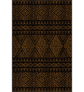 Eliana Home Baskılı, Yıkanabilir Kaymaz Taban Salon Halısı LNA0158-SD841 100x150 cm (Kahverengi)