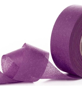 Jütburada Bordo Kurdale Şerit (Nonwoven Tela Kumaş 2.5 cm) 220 Metre