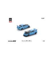 Pop Race Mazda RX8 RE-Amemiya Light Blue 1:64 Diecast Model Araba PR640270