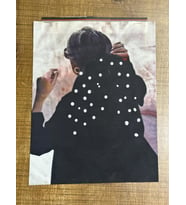 26X20 CM TOKALI KIZ 3 BOYUTLU ARMA YAMA DİKİŞ HOBİ AKSESUARI