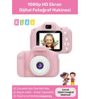 Yeni Nesil Çocuk Dijital Mini Fotoğraf Video Makine Erkek Kız Çocuklar 1080p HD Ekran Kamera Selfie