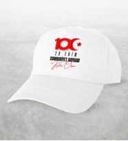 BK Gift 100. Yıl Hatırası Beyaz Şapka-1, 29 Ekim Hediyesi, Cumhuriyet Bayramı, 100.Yıl Hediyesi