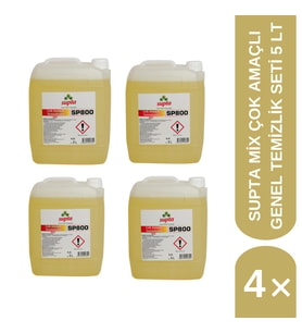 Supta Mix 5 Lt 4'lü Set