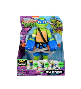 Teenage Mutant Ninja Turtles Roll N Punch Leonardo Figürü 30 cm