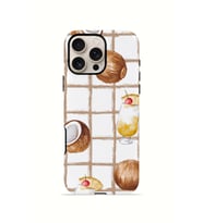 iPhone 16 Pro Vorian Çift Katmanlı Kılıf Coconut Cabana