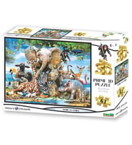 Prime 3D - Afrika Smile 63 Parça Puzzle 10638