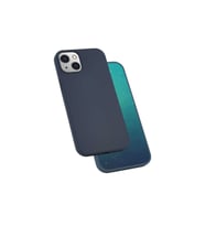 Apple iPhone 13 Mini Uyumlu Kılıf Zore Silk Silikon (Lacivert)