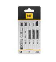 CAT DA06002 5 Parça Profesyonel Ahşap Hızlı/Kaba Kesim Dekupaj Testere Bıçağı, Ucu