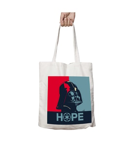 Star Wars Hope iki Tarafı Kalıcı Baskılı Yıkanabilir Çanta