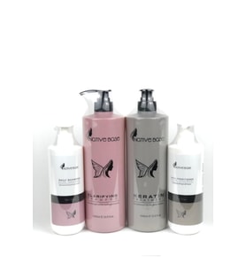 Keratin Bakım Ve Daily Günlük Şampuan Saç Kremi 4lü Set Nativebasekeratinset4lu