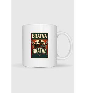 Bratva İtalian Mafia Tasarımlı Kupa Bardak