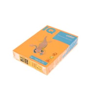 Mondi IQ Color Renkli Kağıt A4 80 Gr Fosforlu Turuncu 500 Lü (1 Koli 5 Paket) (Karışık)
