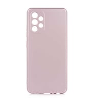 Samsung Galaxy A32 4G Uyumlu Kılıf Zore Premier Silikon Kapak (Rose Gold Altın)