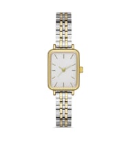 Kadın Kol Saati Gümüş Altın Renk Kordon / Exclusive Model Minimal Vintage Series