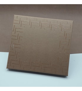 Taba Rengi Termo Deri Defter Ve Metal Roller Kalem Seti