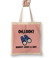 Sarcasm Funny Comment Quotes Gift - Sarcastic Women And Men Humorous Saying Bez Çanta Uzun Saplı