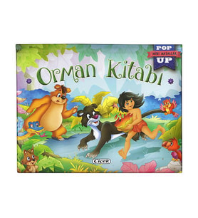 2 Yaş Mini Hareketli Kitaplar Orman Kitabı Çiçek Yayınları