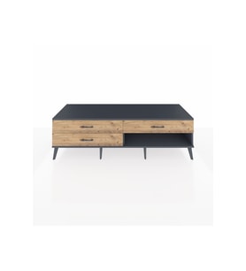 Kronos TV Ünitesi 3 Çekmeceli  176x59x51 Antrasit-Antrasit/Çam