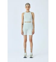 Ecko Unltd. 121040137 Crop W-008 Grey Kadın Crop Top Büstiyer (Gri)
