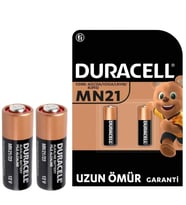 Duracell Lityum MN21 Alarm Pili İkili Paket 23A