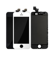 Apple iPhone 5S ile Uyumlu Lcd Ekran Dokunmatik A Kalite (Siyah)