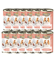 DOGLİFE SOMONLU KÖPEK KONSERVE 400GR x 12 Adet