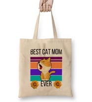 Mothers Day Gift Mother's Kiss MOMMY 2021 Bez Çanta Uzun Saplı