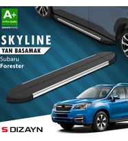 S-Dizayn Subaru Forester 4 Skyline Krom Yan Basamak 183 Cm 2012-2019 A+ Kalite