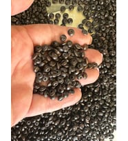 05 MM 20 GR DELİKLİ KOYU KAHVERENGİ AHŞAP TAKI BONCUĞU