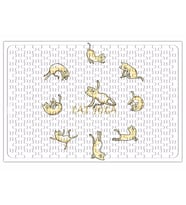 Cat Yoga Köpek Puzzle 240 Parça Yapboz