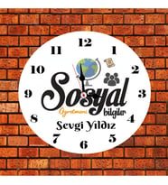 Sosyal Bilgiler Öğretmeni Saat Kişiye Özel