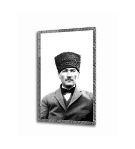 Miyrem Glasses Collection -A1^#  Atatürk Cam Tablo 4 mm Dayanıklı Temperli Cam (Çok Renkli)