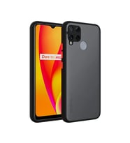 SM Galaxy A12 - M12 - F12 Kamera Korumalı Premium Silikon Kılıf (Siyah)