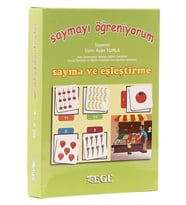 Saymayı Öğreniyorum Sayma ve Eşleştirme Kartları Rege