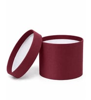 17x12 cm Silindir Balon Kutusu – Bobo Balon için Bordo