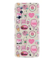 Xiaomi Mi 13 Lite Kılıf Resimli Desenli Baskılı Silikon Donut Flamingo 1415