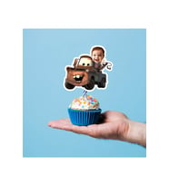 Arabalar Cupcake Pasta Süsü Kürdan 10 Adet