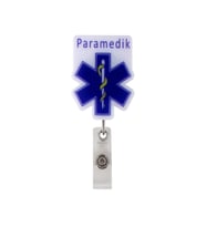Paramedik Temalı Yoyo Yaka Kartlığı (Mavi)