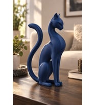 Kedi Anıtı Dekoratif Biblo