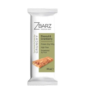 Zbarz Crunchy Protein Bar - Yer fıstığı & Turna Yemişi 35 g e