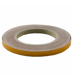 Reflektif Fosfor Şerit Bant Reflektör Sarı 1cm x 25 Metre