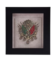Nakkas Osmanlı Arma Dekoratif Tablo 30*35 cm