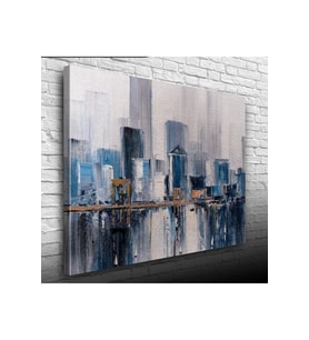 Sisli Şehir Canvas Tablo (50x70)