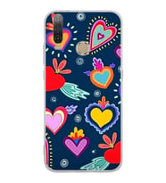 PrintiFy General Mobile GM 10 ile Uyumlu Retro Color 3  Kamera Korumalı Şeffaf  Kılıf