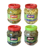 Mevsim Tursu Biber-Salata-Karısık 1350 gr 4 lu Karma Koli